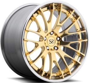 Gold 2PC falsifikati Wheel Rims
