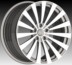 Bronż Multiple-Spoke 1 Biċċa Roti tal-Aluminju foloz