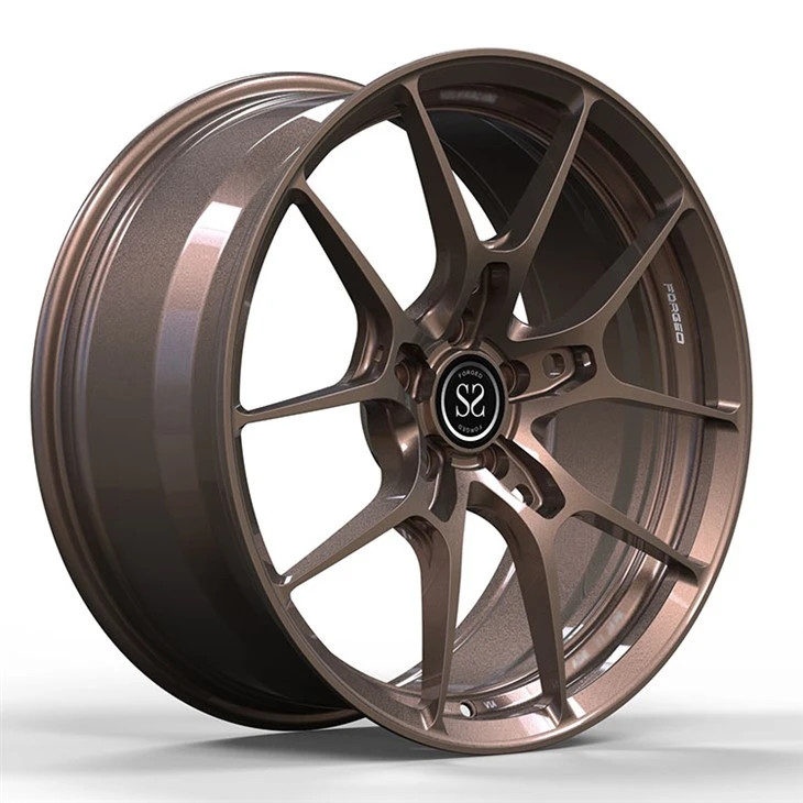 19 X (8~12) Custom Forged 1-PC Rims 5-Y Spoke Satin Bronze Għall-Mercedes-Benz V-Class W447 2015 .. 2025