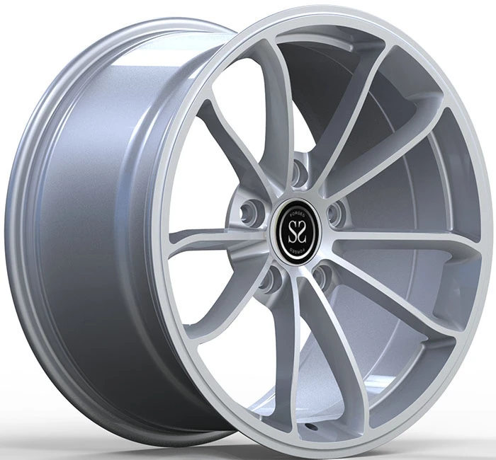 Audi Q6 2022 21x9.5 Gloss Silver Custom Forged 1-PC Forged Rimmijiet