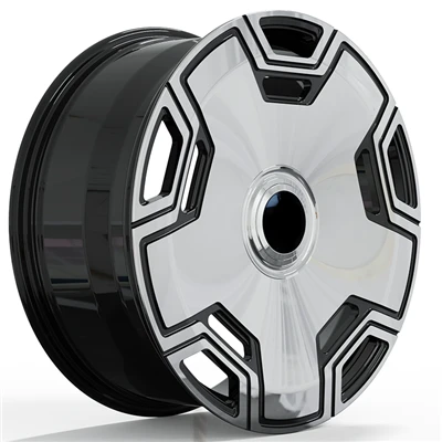 GLS 63 AMG 2024 23x10 U 23x11.5 Gloss Iswed B'Wiċċ Makkinjat 1 Biċċa Roti Falsifikati