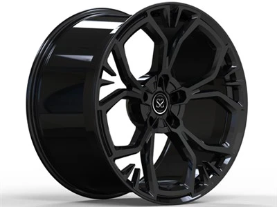 Disinn Speċjali Għal Porsche Cayenne Forged Monoblock Rims Gloss Iswed Custom Wheels