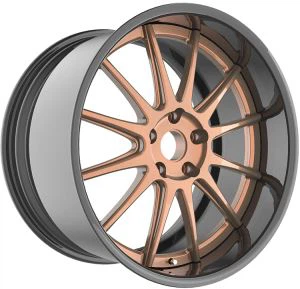 22x12 Broze 2-PC BMW X5 Roti Falsifikati għal Lamborghini, Ferrari, Toyota, Nissan, Audi, Porsche, Mclaren Chevy Corvette