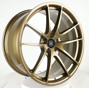 Bronż Custom 1-PC 21inch Staggered Rims Għal Auid RS7 5x112