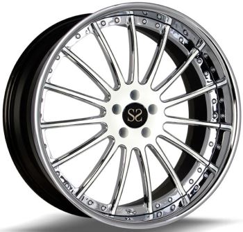 Custom Pollakk Gloss Iswed 20inch 2-PC Alloy Rims Għal AMG Rims TUV Rims