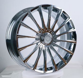 Staggered 20 Pulzier Chrome Forged Wheel Għal Mercedes Benz S63 Amg