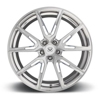 Rimmijiet 20inch Polish Personalizzata 1-Piece Falsifikanti Rims 5x130 xokkati 20inch Għal Porsche