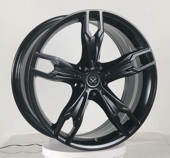 Satin Iswed 20x9 Quddiem 20x10.5 Wara Għal Bmw 540i