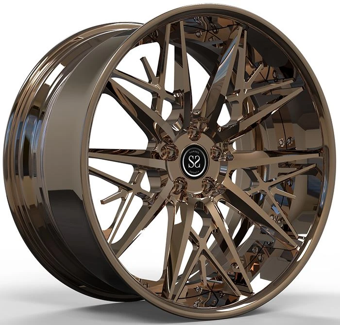 20 X 10.5, 20 X 12 Roti ta 'Liga ta' 2 Biċċiet tal-Bronż Forged Għall-Ferrari Ferrari 458