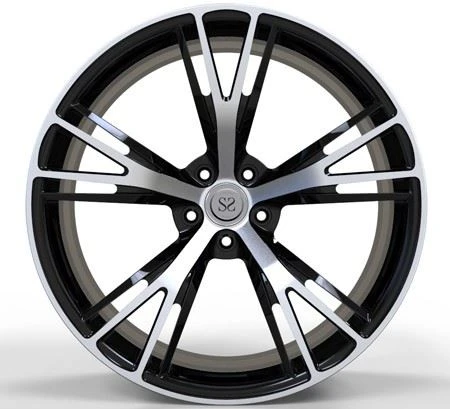 20 Inch Black Machined Face 1piece Forged Rims For Bmw X5 X6 Car Aluminum Alloy Custom Monoblock Wheels