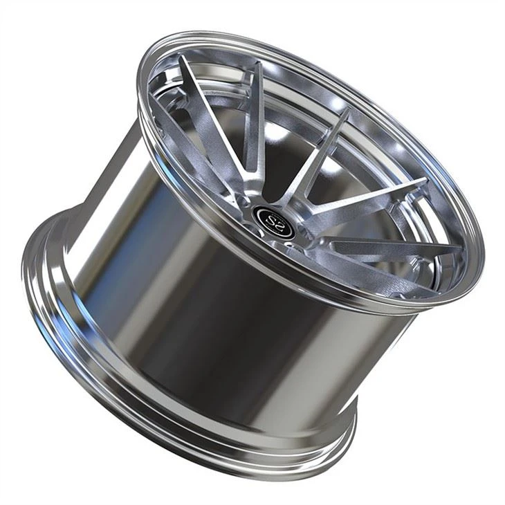 Brushed Disc Aluminum Alloy Rims 2 Piece Polished 19 20 21 Inch Z4 Car Wheels