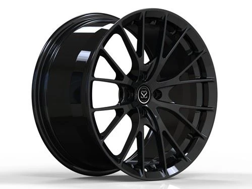 Milling Black 21 Inch Customized 2-PC Rims Wheels For Ferrari