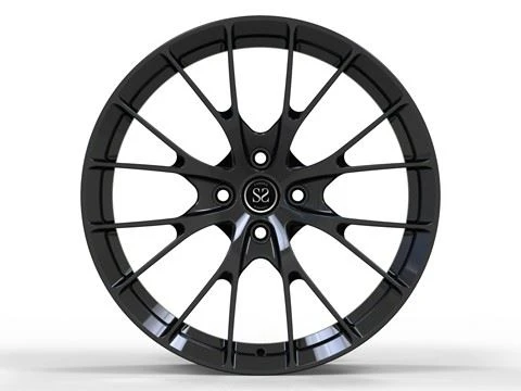 Milling Black 21 Inch Customized 2-PC Rims Wheels For Ferrari