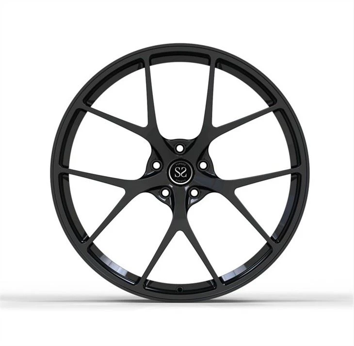 Monoblock Gloss Black Custom Forged 22 Inch 5x114.3 Rims For FX Aluminum Alloy Luxury Car Wheels