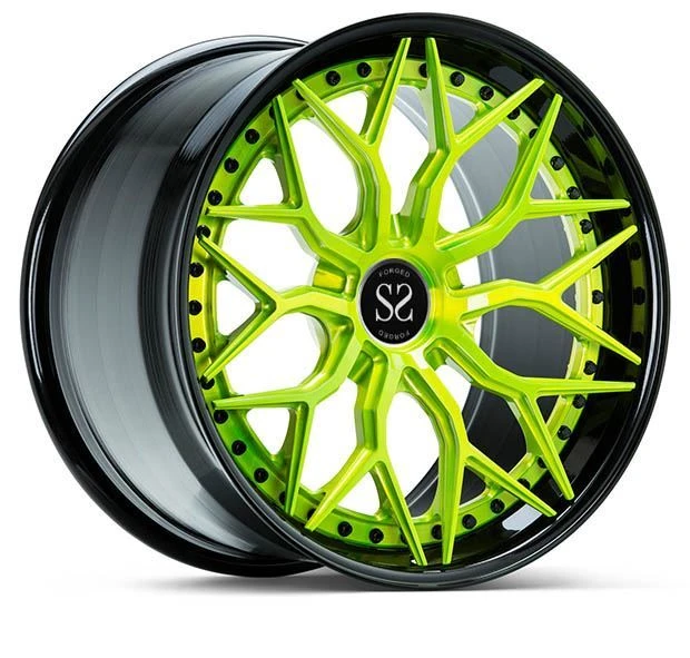 Stil Ġdid Custom 3-PC Staggered 20 22 23 24 Inch 2-PC Forged Alloy Wheels Għal Audi RS 6