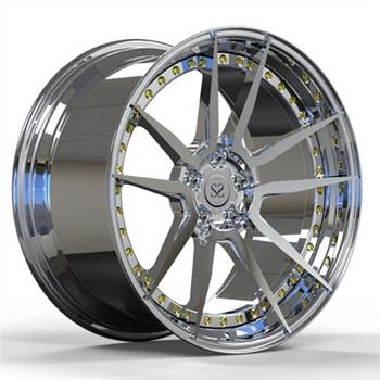 Viti tad-Deheb tar-Rims tal-Liga illustrati 2 biċċa għal Ċentru Falsifikati tar-Roti tal-Karozzi Bmw M5