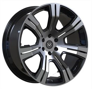 Iswed bil-makna Wiċċ 1 Biċċa Monoblock Falsifikati Roti 24 Pulzier 24x10 24x12 Imqassma ESCALADE Car Rims