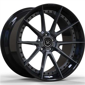 Għal Lamborghini Aventador Staggered 20x11 U 21x13 2-PC Forged Alloy Rims 5x120 5x112