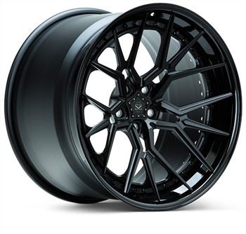 Gun Metal Design 21 Pulzier Personalizzat 2-PC Rims Roti Għal Lamborhini