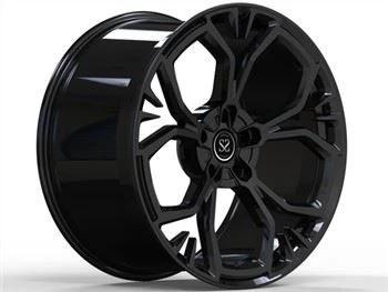 Disinn Ġdid 20x9 20x10 Gloss Iswed Għal Cayenne 5x130 Monoblock Rimmijiet tar-roti falsifikati