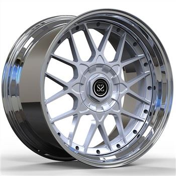 Liga tal-Aluminju Pollakka 2-PC 6061-T6 Audi RS64 Rims 5x112 19 20 21 U 22 pulzier