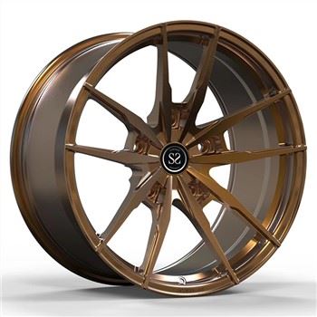 SSJK1088 Fit Għall Audi A8L 5x112 Bronż 1-PC Forged Aluminum Alloy Wheel Rims Custom Staggered 19 20 21 U 22 Pulzier Bronż