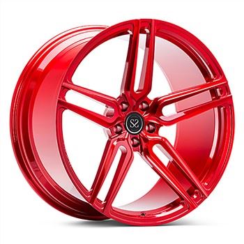 SSWS1014 Fit Audi R8 5X112 Roti tal-Liga Falsifikati tal-Bronż Custom 1-PC, Magħmula Minn Liga tal-Aluminju 6061-T6