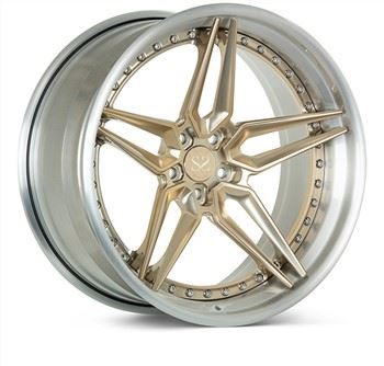 SSWS13002 Custom Double 5 Tkellem 3-PC Forged Alloy Rims Bl-H-PCD 5X130 Għal Porsche, Audi RS6