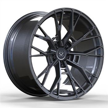 Super Deep Konkavi 1 Biċċa Falsifikati Rimmijiet Monoblock 21 Pulzier Gun Metal Alloy M8 Car Wheels