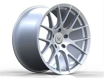 Silver Painting Wheels 20 Pulzier Personalizzat 2-PC Rims Roti Għall-Ferrari
