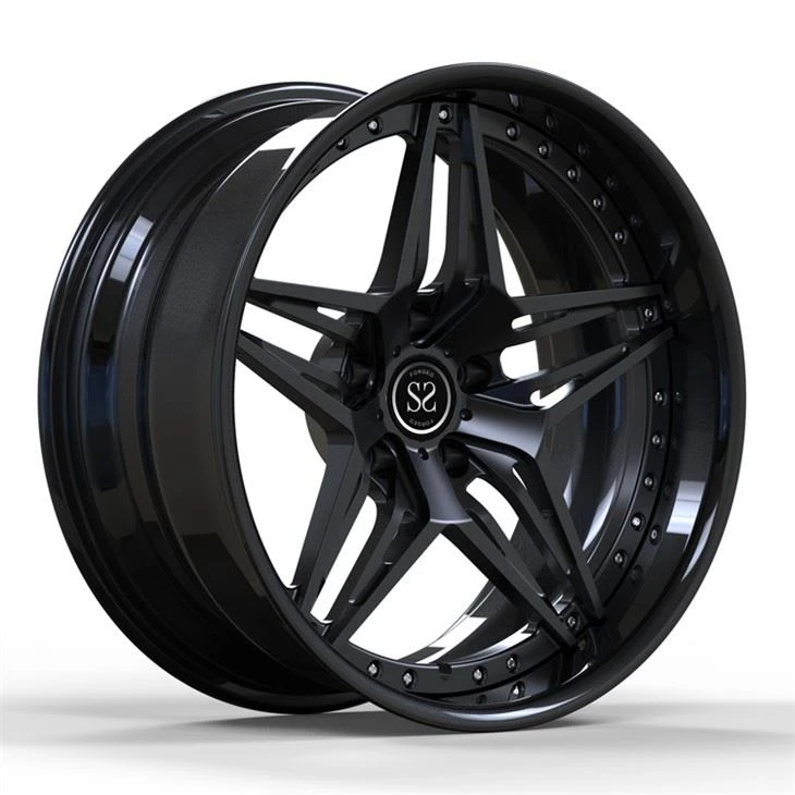 2 PC Roti Iswed Forged Għal Chevy Nova Staggered18inch 19inch 18x8 19x9 Alloy Car Rims