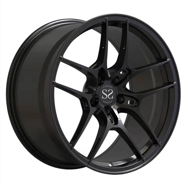 Matt Black Rims 1 Biċċa Monoblock Falsifikata 18 19 20 21 22 24inch Għar-Roti M240I