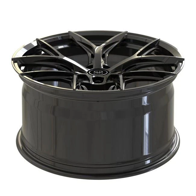 Size 20inch Staggered Matte Black 1 PC Forged Wheels For BMW IX3 Monoblock Car Rims