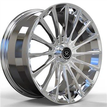1 Biċċa Roti tal-kromju Monoblock Falsifikati Għal S63 20x8.5 20x9.5 Rimmijiet maqsuma
