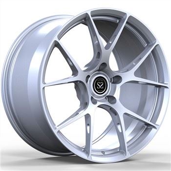 Acura MDX 20X8.5 Custom Silver Forged Monoblok 5x114.3 Rim