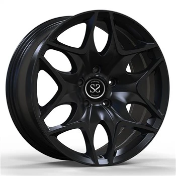 Audi SQ{{0}}.0 TDI Satin Black 10JX22 Custom Forged Monoblok Rims