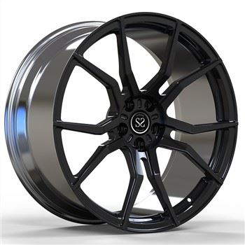 Barrel illustrat flimkien ma' Wiċċ Iswed 18 19 20 21 22 Rimmijiet tal-liga tal-aluminju monoblok falsifikati apposta 5x100 għal Toyota Corolla