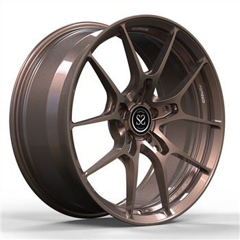 SSJK1036 Gloss Bronż Falsifikata Monoblock 6061-T6 Rims tal-Liga tal-Aluminju 20x9 20x12 5x112 30/35 Waħħal Biex Lamborghini Huracan