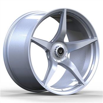 SSJK1110 Satin Silver Forged Monoblock Rims 22 21inch 5x114.3 Fit To Ferrari F12