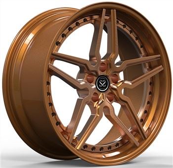 SSJK2033 Custom 20X10 U 20X11.5 Forged 2-PC Għal BMW 5-Serje