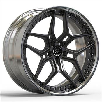 SSJK2123 6061-T6 Rimmijiet tal-Liga Forged Custom 5x130 Matt Pollakk Mercedes S580