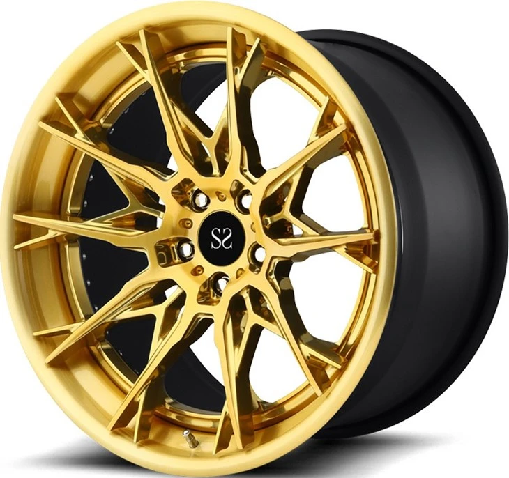 18 19 20 21 22 Inch 5x130 Black Machine Face For Audi Q7 Wheel 3-pc Rims Forged Alloy A6061 T6 Styling Wheels
