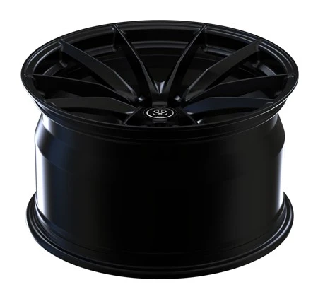Forged One 1 Piece Monoblock 18X10.5 Satin Black Rims For BMW Mercedes Porsche Car Wheels