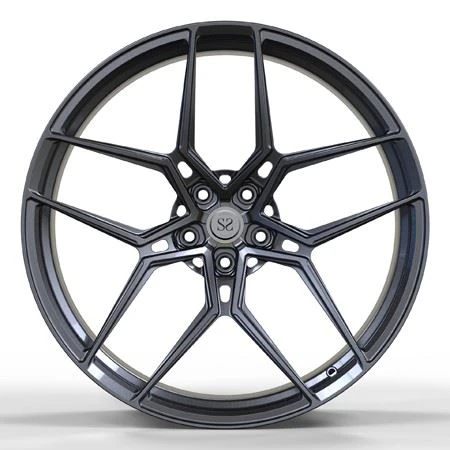 Gun Metal Wheels Forged Monoblock 21inch Staggered For Ferrari 488 Custom Rims