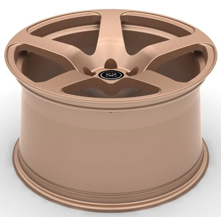 Monoblock 1 Piece Wheels For Mustang GT 19inch Concave Dark Bronze Forged Rims
