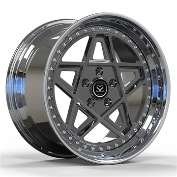 Subaru WRX STI Pollakk Barrel flimkien ma' Diska Griża Custom 2-PC Forged All...