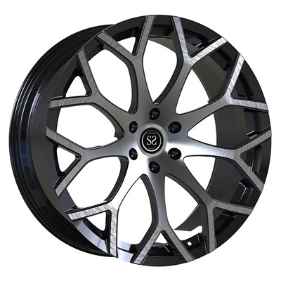 {{0}}X9.0 Black Brushed Face Custom Forged Monblock Għal Cadillac Srx Gmt166
