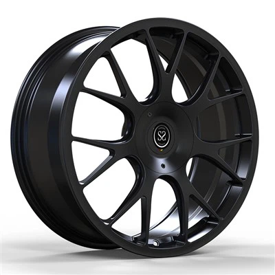 Custom Satin Iswed 20" Rimmijiet ta 'liga ta' aluminju falsifikati għal PORSCHE 718 I (982) GT4
