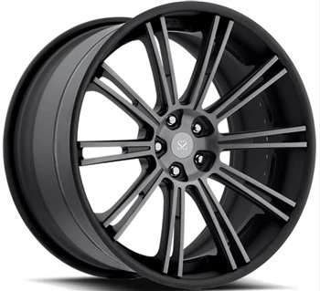 Gloss Black Lips 2 Piece Forged Wheels Għall Volkswagen T6 20 21pulzier Satin Face Custom Rims