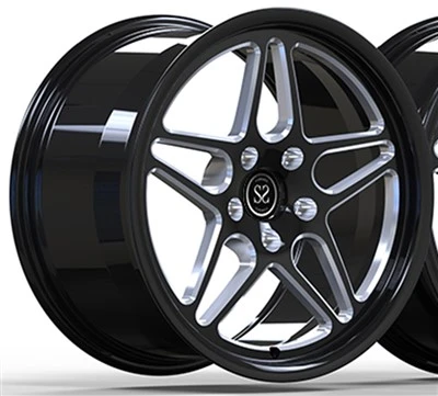 Honda Civic Tip R FL5 9.5Jx19 ET60 Gloss Iswed Falsifikat 1 Piece Aluminju Roti